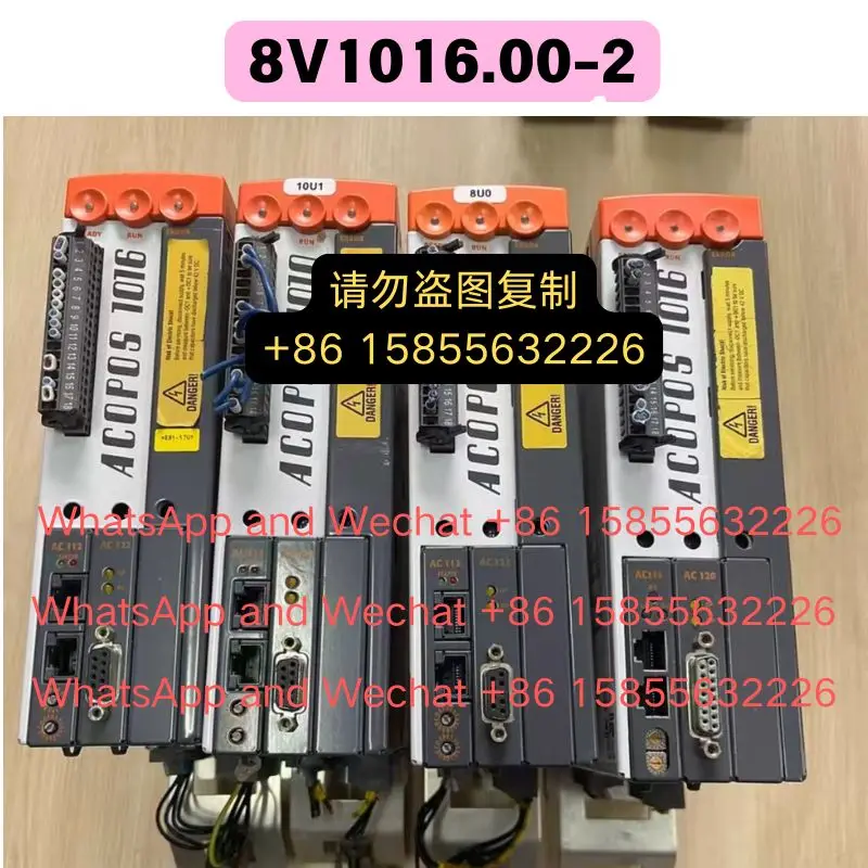Used OEM disassembled parts 8V1016.00-2 Servo driver Functional test OK Fast Shipping