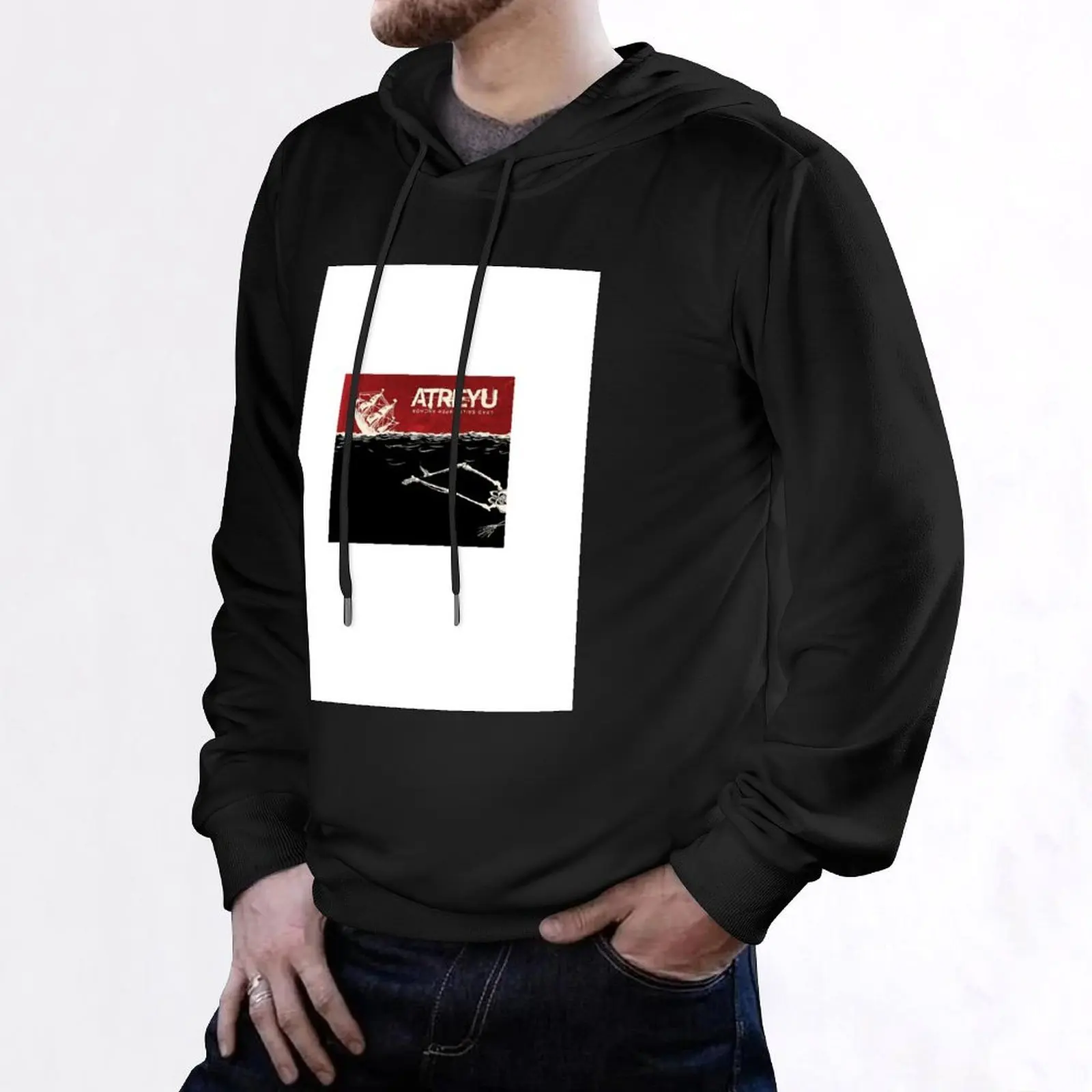 Band Logo Atreyu Music Hoodie roupas estéticas roupas masculinas roupas de grife estilo japonês moletons gráficos
