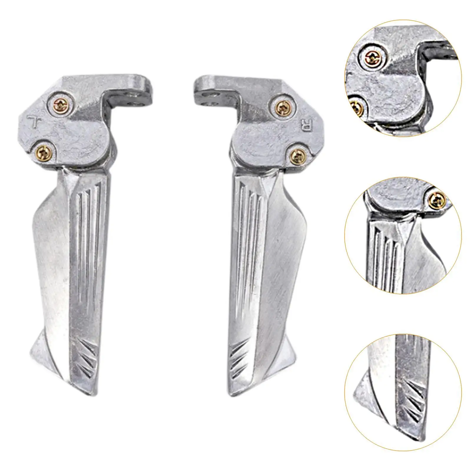 أوتاد القدم للدراجات النارية دواسات القدم المستقرة للدراجات النارية الكهربائية #5