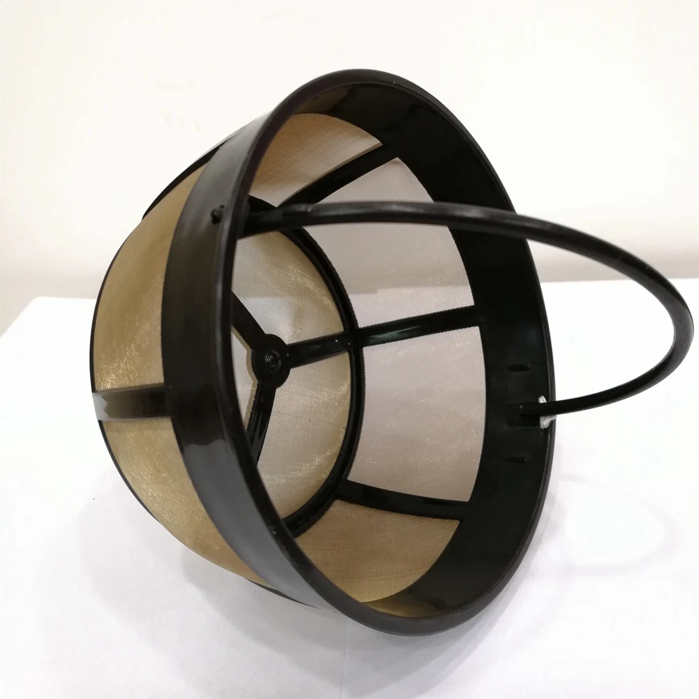 2PCS Stainless Steel Basket Reusable High Temperature Resistant Mesh Coffee Filter image 5