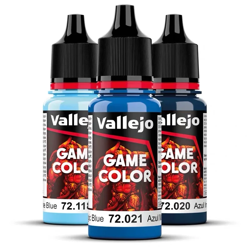 Farba akrylowa Vallejo 18ml GAME COLOR, popularne kolory do fantasy i wargamesów, farba na bazie wody do malowania modeli i hobby. — zdjęcie produktu 2