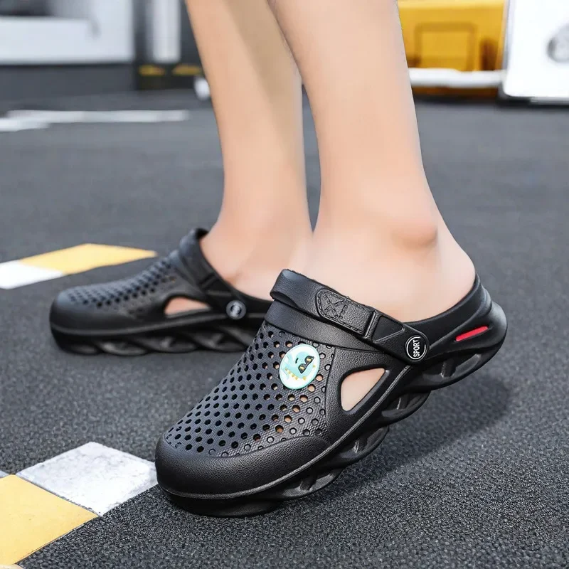 Skateboarden Plateauschoenen Sneskers Klompen Zomer Man Rubber Slijtvast Heren Sandalen Mini Man Strand Slippers Tennis