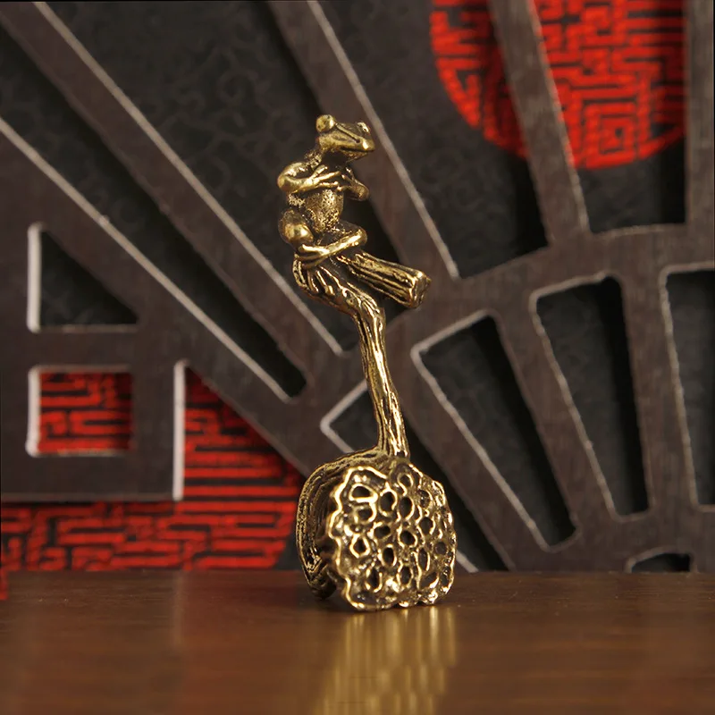 1/2pcs brass lotus pod frog incense plug incense seat wire incense plug ornament handicraft