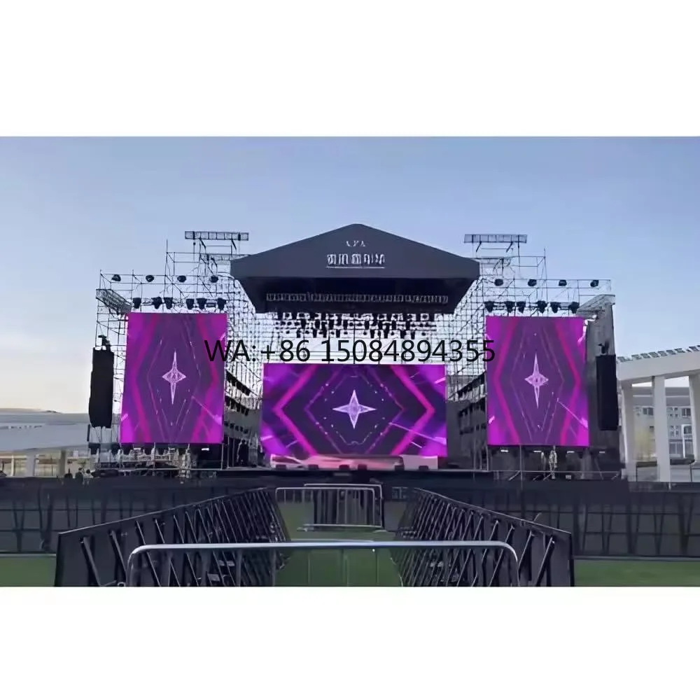 500X500 500x1000mm Pixel Pitch P3.91 3.9mm Indoor HD Led Panel Display Screen Event Stage Rental Led Wall Display 3840Hz CE ROHS