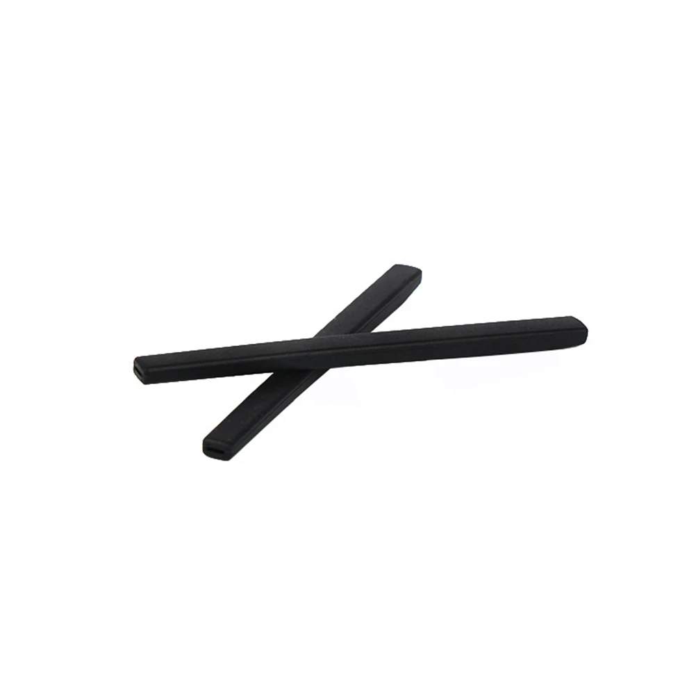 

5 Pcs Anti Slip Glasses Leg Sleeve Soft Tip for Thin Metal Arms Temple Cover Black Eyewear Accessories Replacement