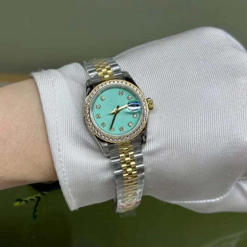 

New Ladies Waterproof Watch Luxury Stainless Steel Women Brand Watches Creative Fashion Elegant Quartz Designer Wristwatch Gift