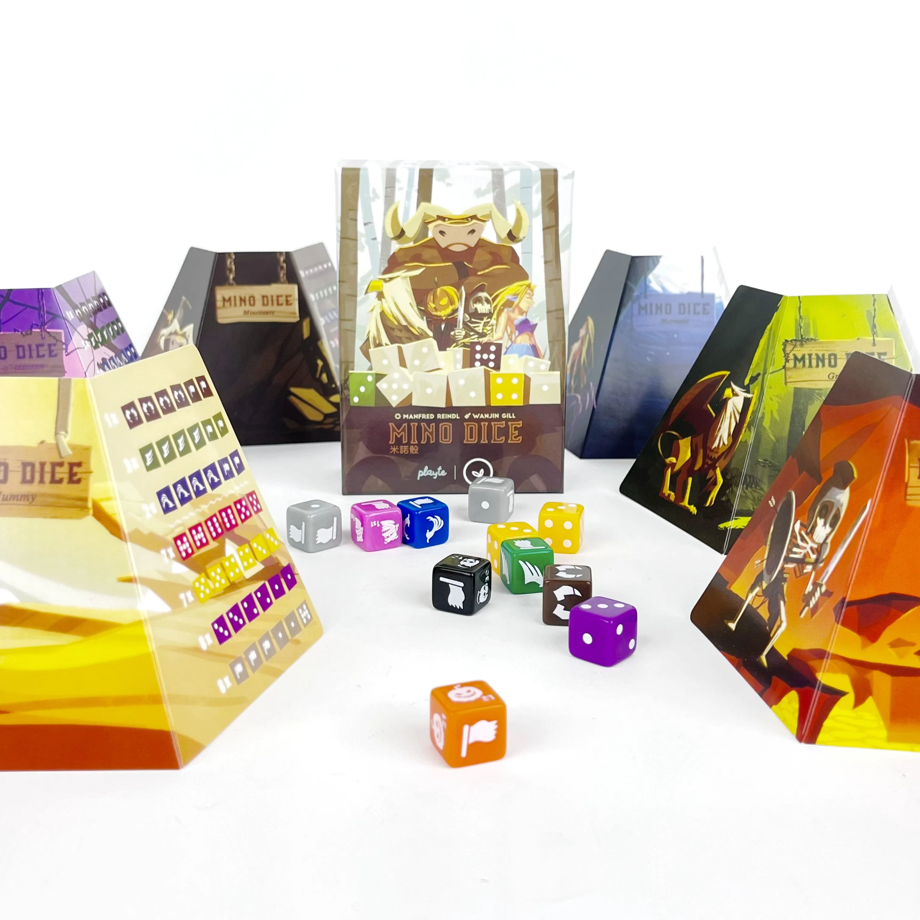 

Board Game – MINO DICE, Exciting Scoring Game | Multiplayer Battle | Strategy Competitive Game for Family Party Night