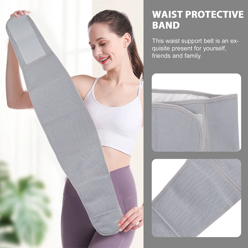 Warm Waist Belt Breathable Lower Back Brace Lumbar Fitness Band Sports Exercising Protector