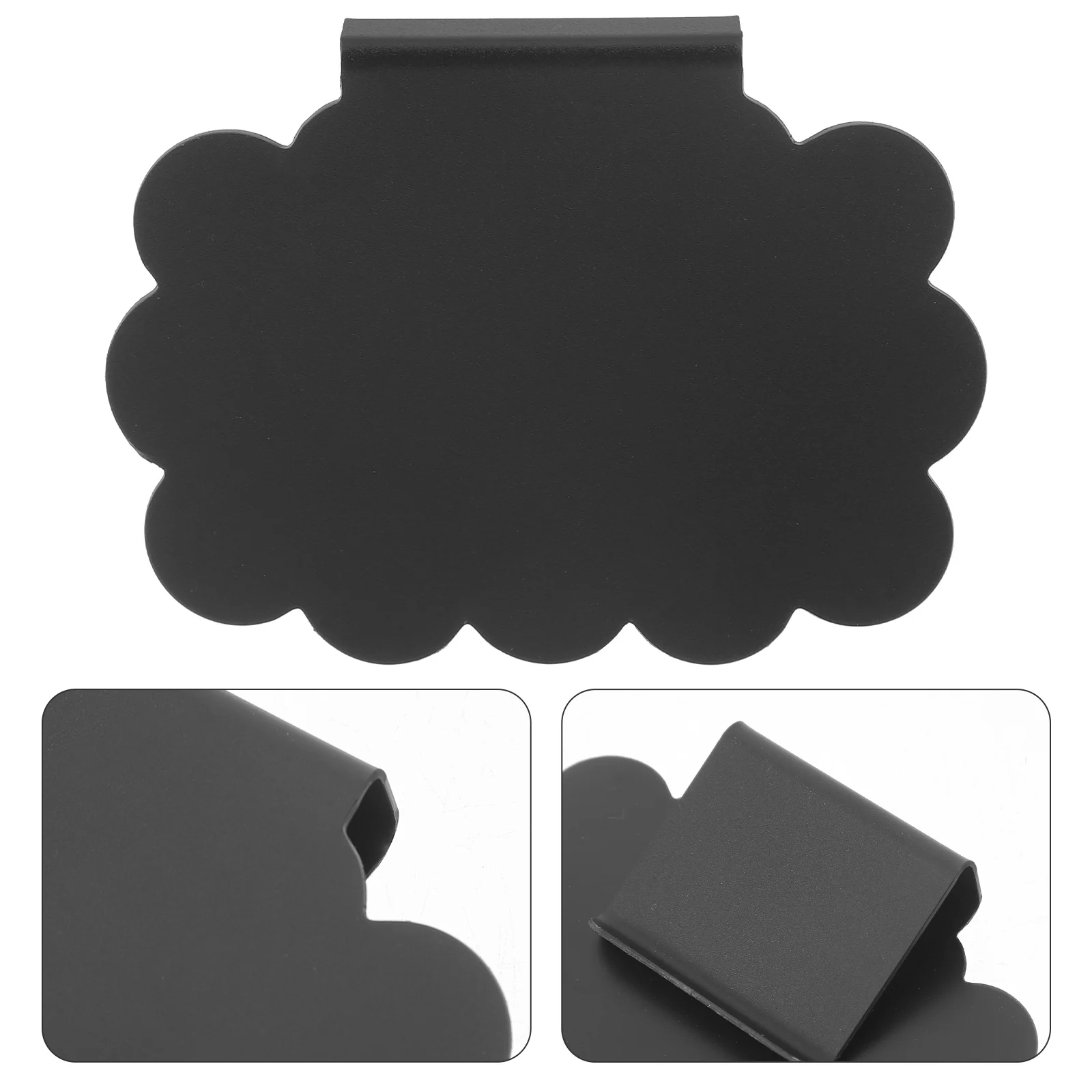 10 Pcs Price Display Board Erasable Labels The Sign Clip Tag Plastic Clip-on Shelf Chalkboard Signs