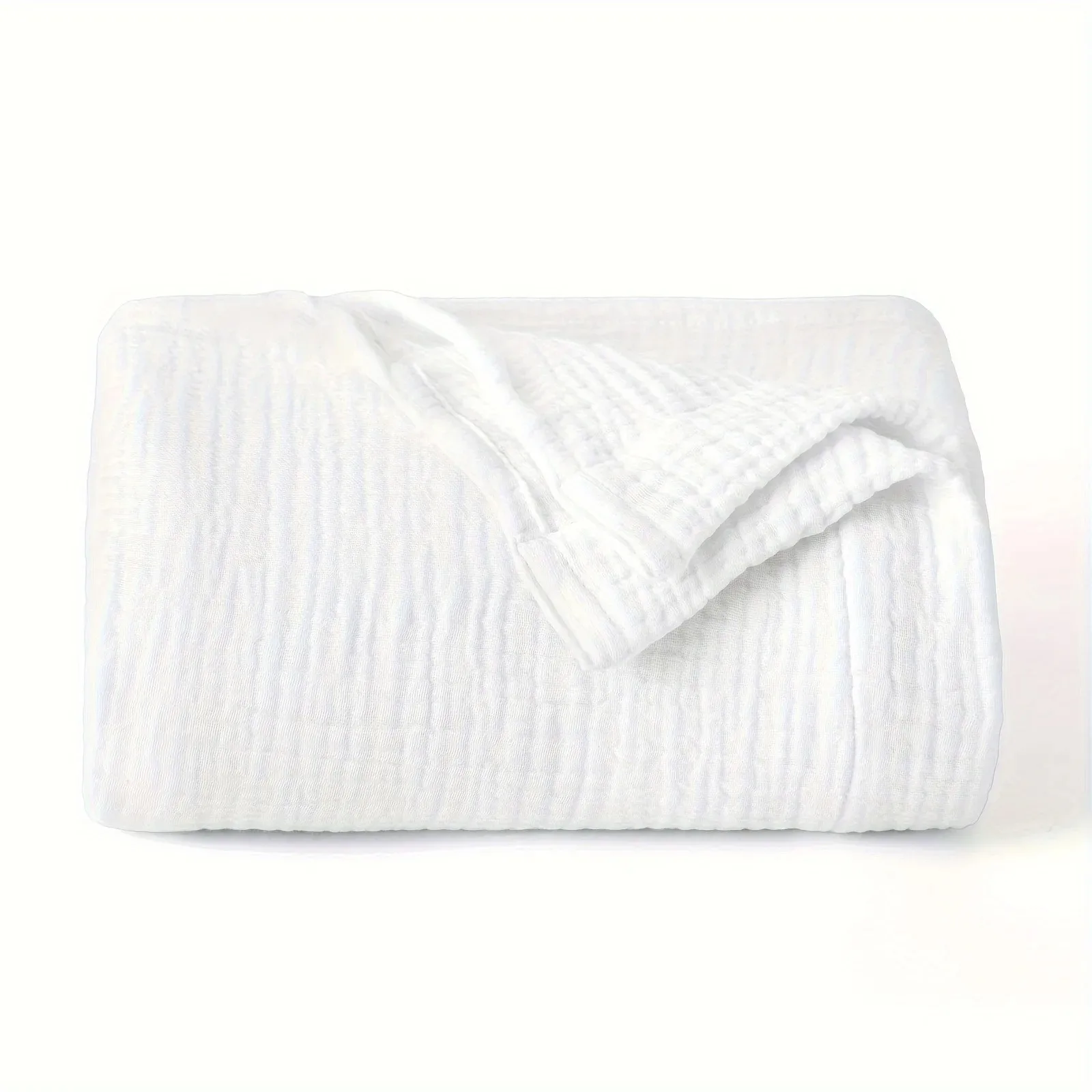 

6-Layer 100% Cotton Muslin Blanket Lightweight Cooling Breathable Soft Gauze Room Decor Summer Blanket