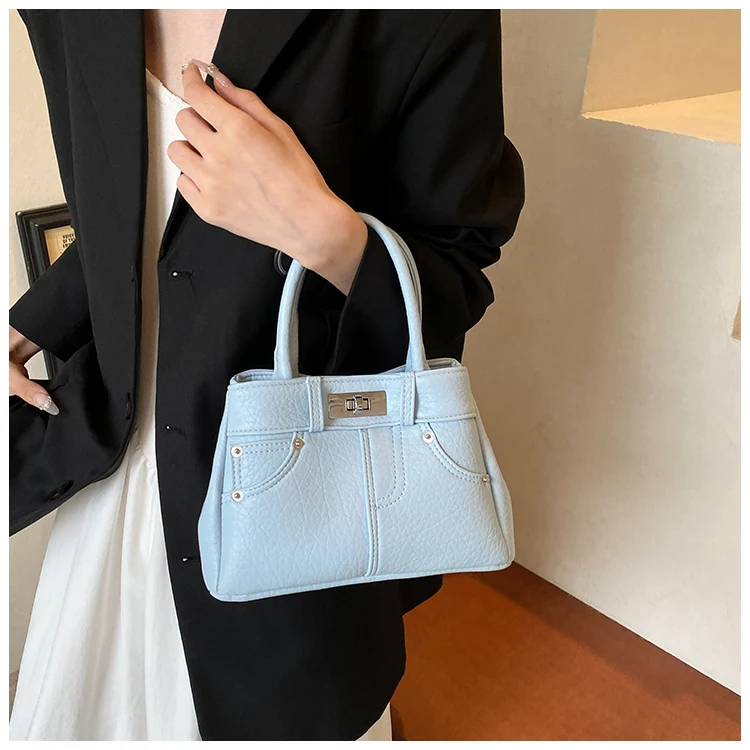 Brand Design Tote Handbag and Purses Shoudler Crossbody Bag for Women Casual  2024 New Trendy Clutches Lady‘s Messenger Bag