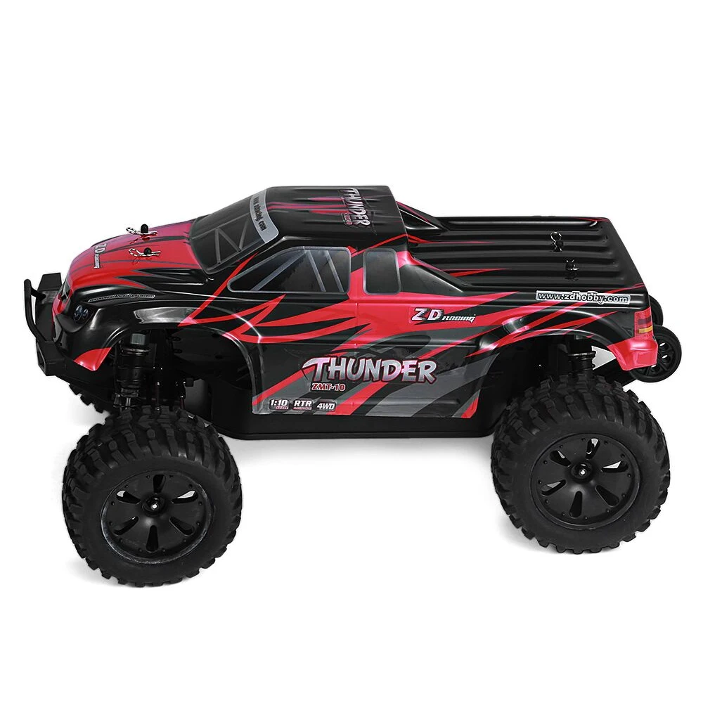 ZD Racing 9106-S 2S 2.4G 4WD 1/10 Brushless Electric Monster Truck 70KM/H RTR RC Car 2CH Remote Control 150m Distance Toy Gift