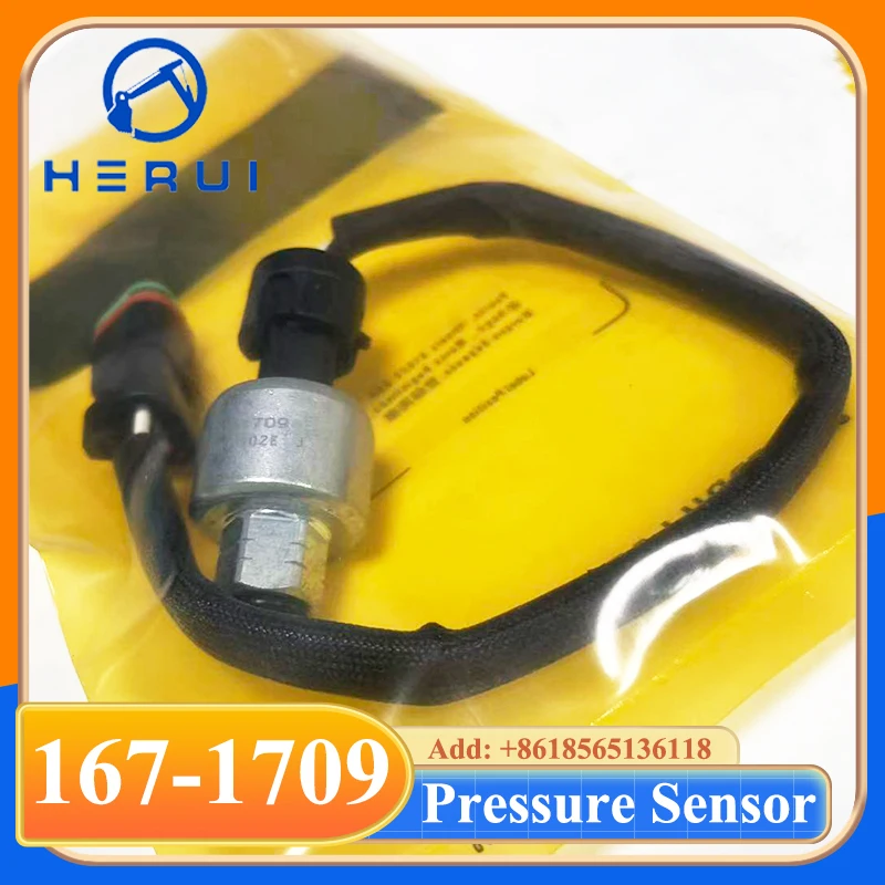 

1671709 167-1709 High Quality Oil Pressure Sensor Switch for Truck Tractor Excavator 3116 3126 Engine