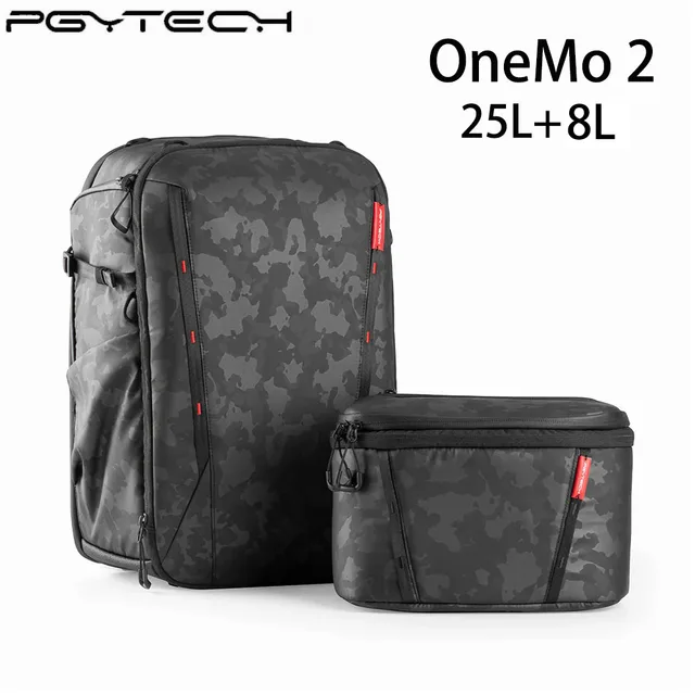 Pgytech onemo-カメラ用バックパック,ショルダーバッグ付き,16インチ,防水ドローン用,dji air 3 - AliExpress