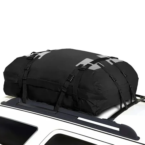 Imagen 2 del producto ​ Bolsa de almacenamiento para techo SUV, 1 unidad ​ ​   Bolsa de viaje Oxford 600D impermeable y a prueba de nieve para RV/SUV/Wrangler, portador de carga resistente para todo tipo de clima