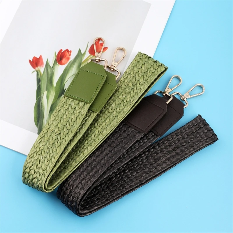 Replacement Crossbody Bag Strap Wide Shoulder Strap PU Leather Bag Strap Handbag Strap Solid Color Replacement Belt