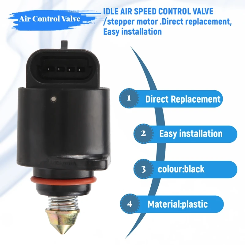 93744675 Idle Air Control Valve For Chevrolet Aveo Pontiac Wave 1.6L 04-08 /17059602/AC167/96434613