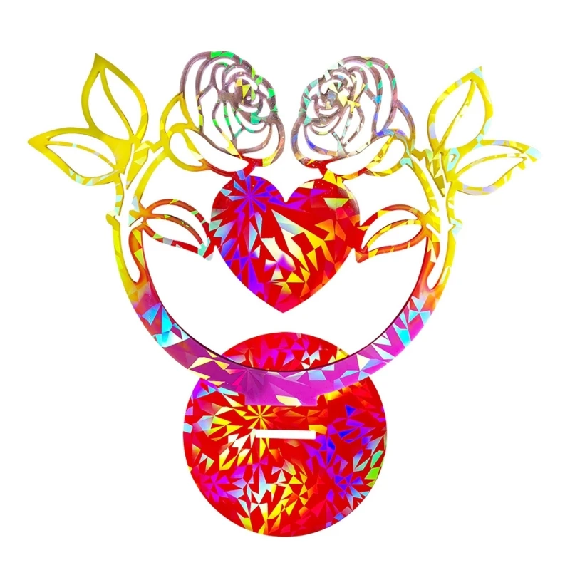 Rose Heart Shaped Photo Frame Silicone Mold DIY Crystal Love Ornament Mold with Base Epoxy Resin Casting Crafts Drop shipping