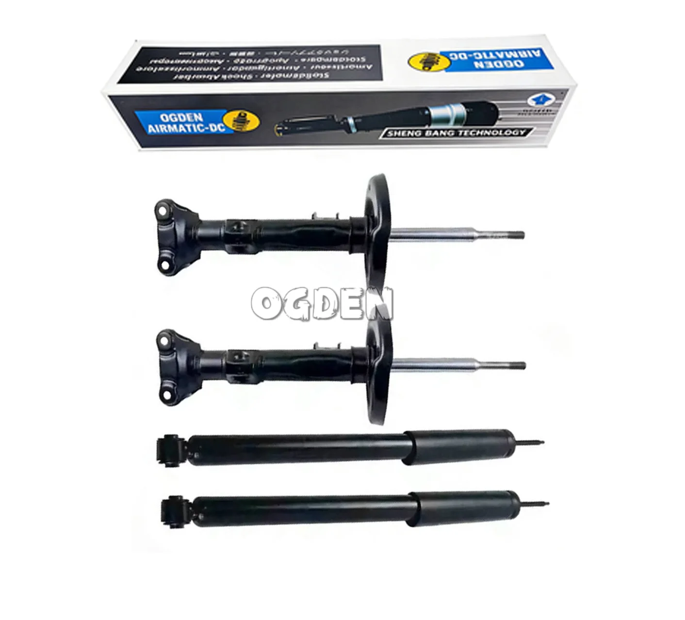 OGDEN 2X Front & Rear Shock Absorber Kit For Mercedes C-Class W203 C180 C200 C220 C320 C350  2003-2007 2033205330 2033263000
