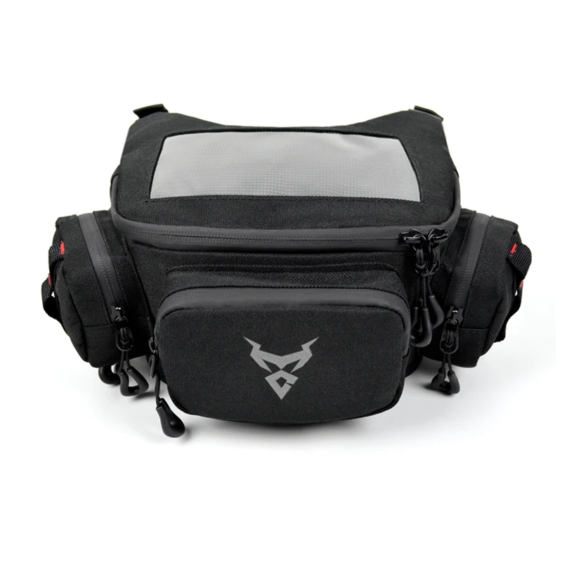 Impermeável Touch Screen Motorcycle Bag, Ciclismo Navegação, Armazenamento cintura Bag, Moto saco dianteiro, Vespa 150, TMAX 530, 560, GTS250.