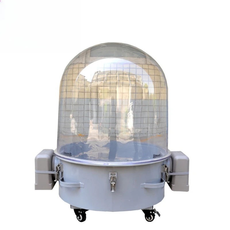 Stage lighting, professional outdoor rain cover, steel plastic cover, base with cooling fan