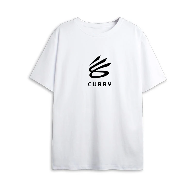 

The 2025 Warriors Summer Mens and Womens Casual Sports Short-sleeved Round-neck T-shirts with The Same LOGO As Curry