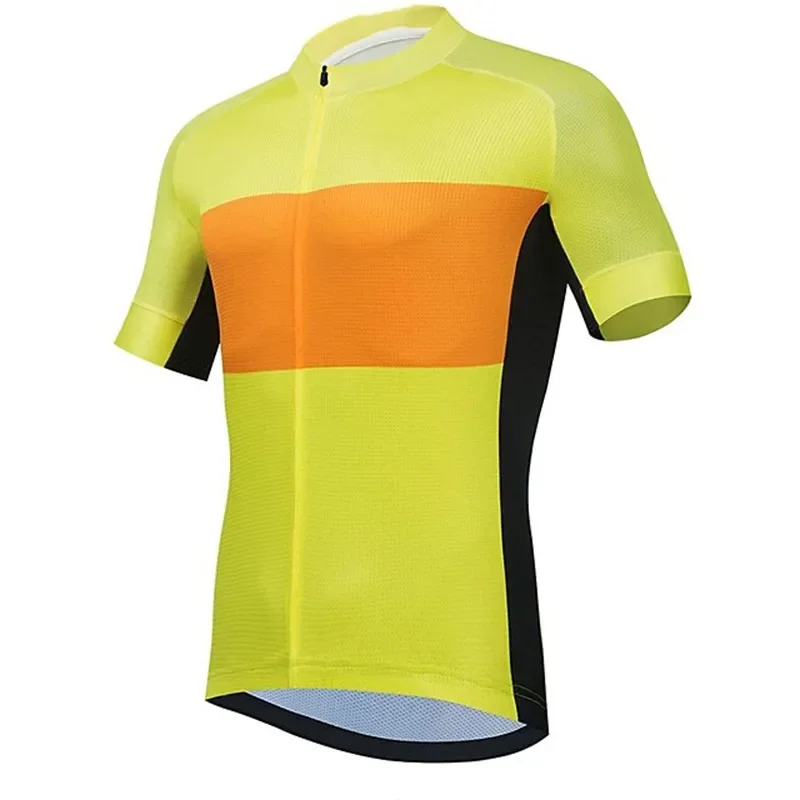 Custom Quick-drying Cycling Jersey Sublimated Printing Short Sleeve Hot Sportswear Digital Bicycle Clothes Shirts Riding Apparel