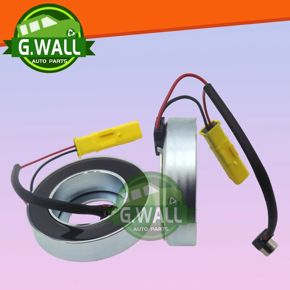 Air Conditioning AC Compressor Clutch Coil For PEUGEOT 301 1.6 / CITROEN Elysee C-Elysee DKV06R 9676011680 9806599380 9808860080