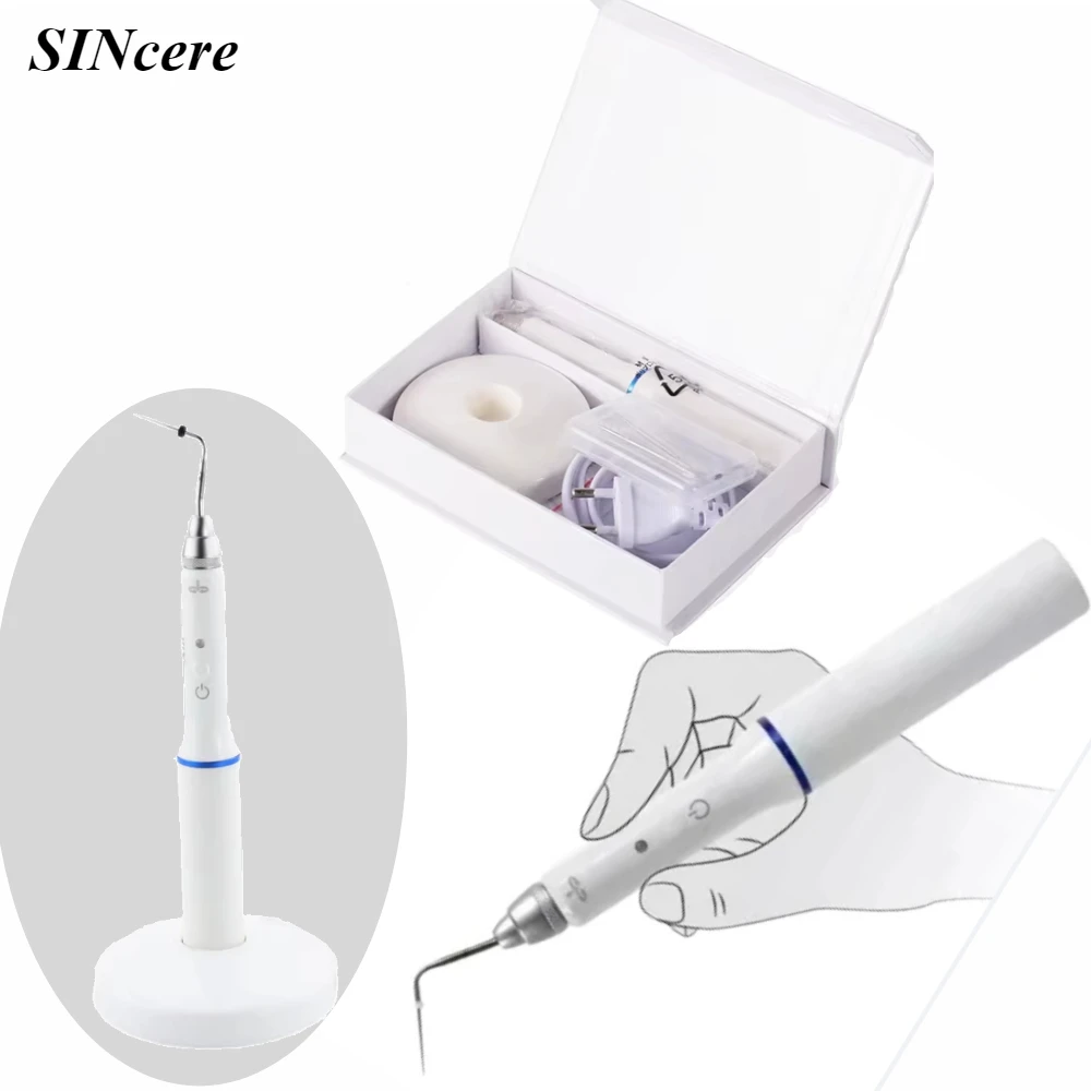 

Dental 3 Seconds Cordless Wireless Gutta Percha Obturation Endodontic Root Canal Filling System with Heated Pen 2 Tips Lab Tools