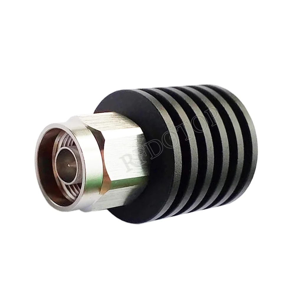 5W N Male Plug Connector DC-3GHz/4Ghz/6GHz 50 Ohm RF Coaxial Termination Dummy Load Nickel Plated RF Accessories N-J