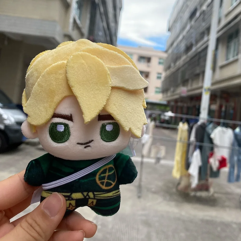 Anime Ninja Lloyd Kai Cosplay Keychain Q Version Plush Cotton Doll Backpack Pendant Keyring Accessories