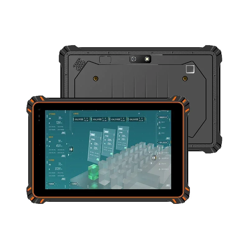 

industrial grade rugged tablet 8 10 inch Barcode scanner touch screen handheld pc 2.4GHZ IP67 waterproof rugged car tablet