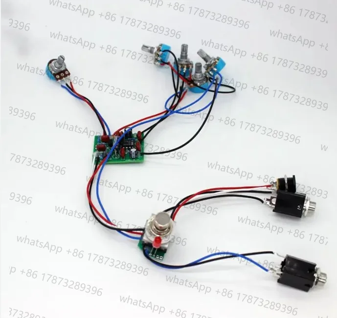 DIY Electric Guitar Single Effect Device Distortus Maximus Replicated Distortion Circuit Board