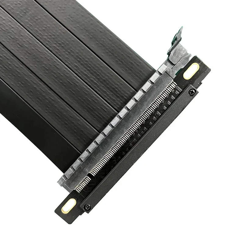 Elevador estable de alta velocidad pci-express 4,0 X16 Cable plano elevador doble lado inverso PCIE Gen4 extensor blindado para juegos para GPU PC