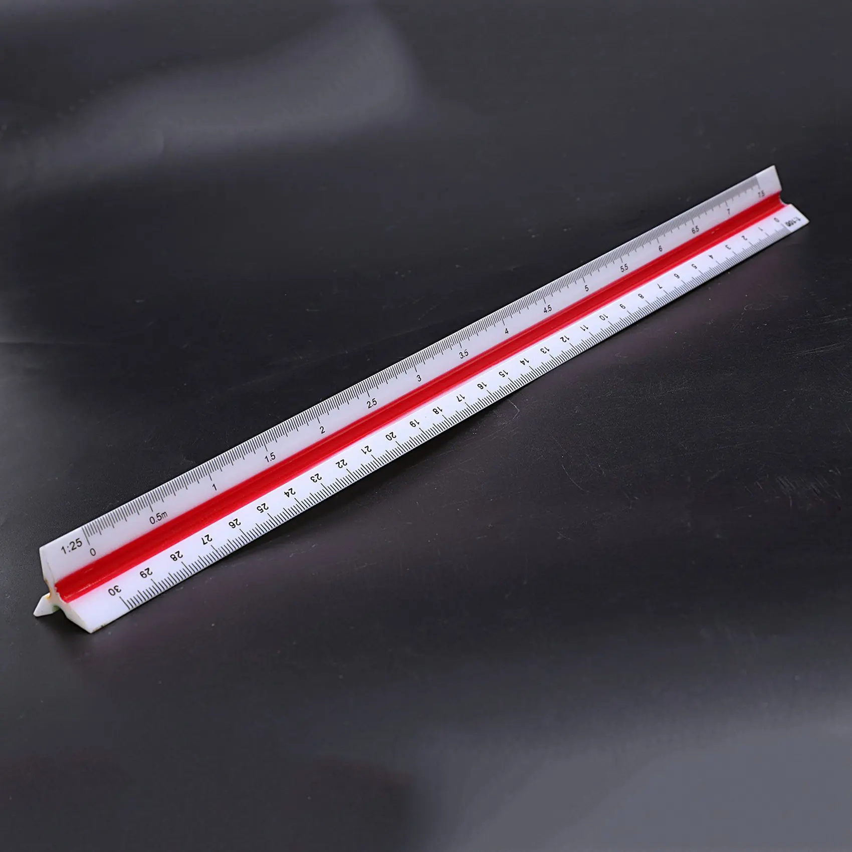 

B24C-5X 1:20 1:25 1:50 1:75 1:100 1:125 Plastic Triangular Scale Ruler