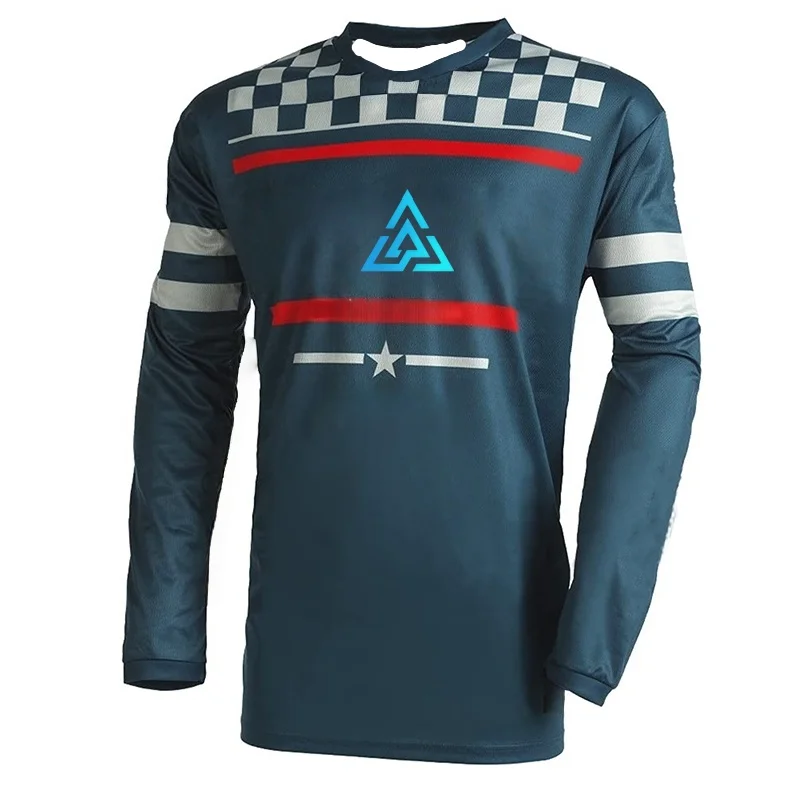 

Men Retro Autumn Motorcycle Enduro 3D Printed Sweatshirt Off-Road Mountain Bike Long Sleeve Shirt Quick-Drying Loose Casual Top
