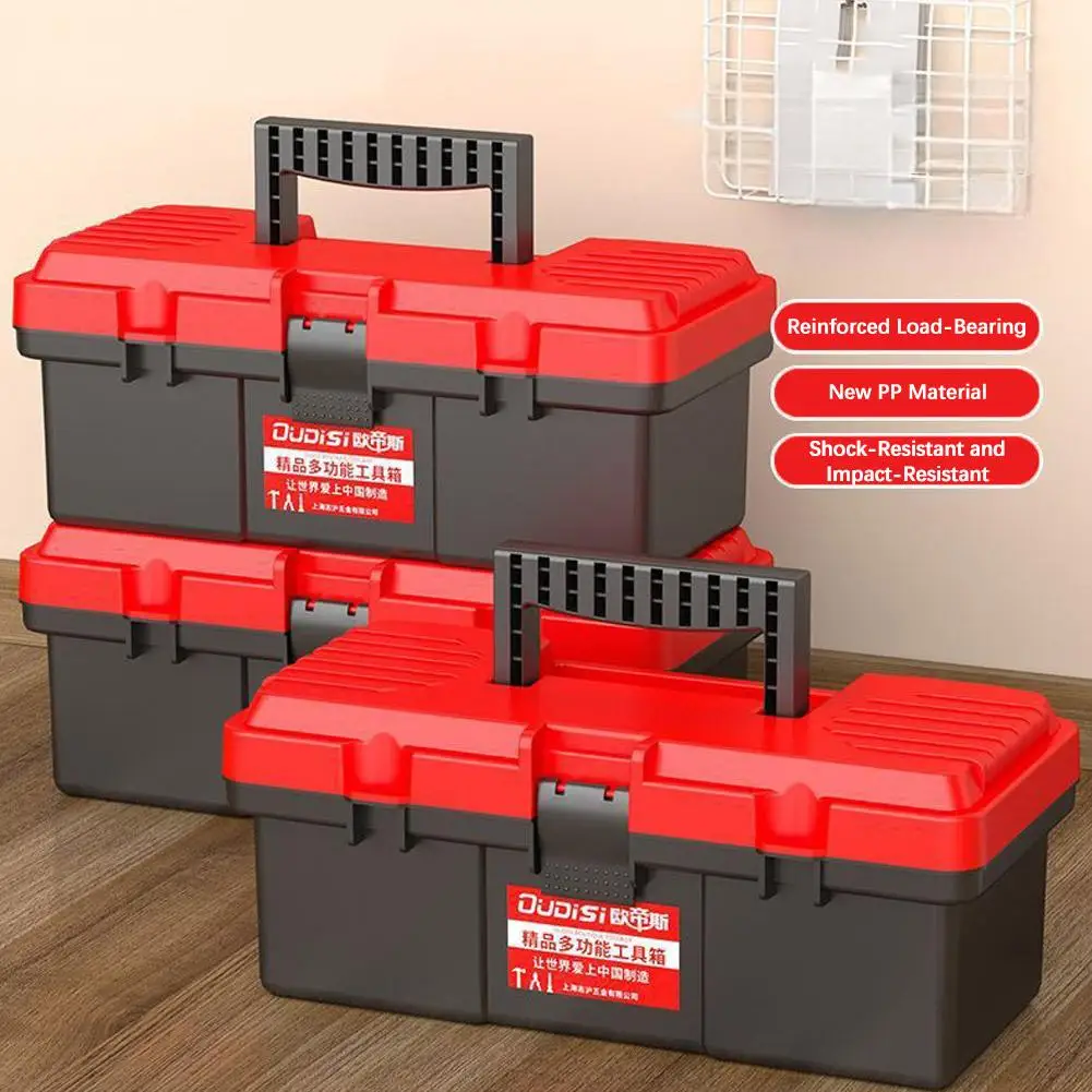 Car Toolbox Multifunctional Storage Box Tool Box Electrician Storage Box Car Carrying Case Repair Toolbox