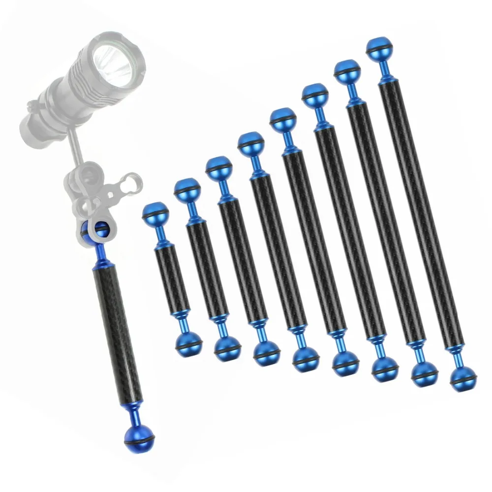 Kamera Schwimm Arm Tauchen Tablett Auftrieb Aquatische Verlängerung Arm Dual Ball Unterwasser Fotografie für Nikon DSLR Action Kamera – Detail 40