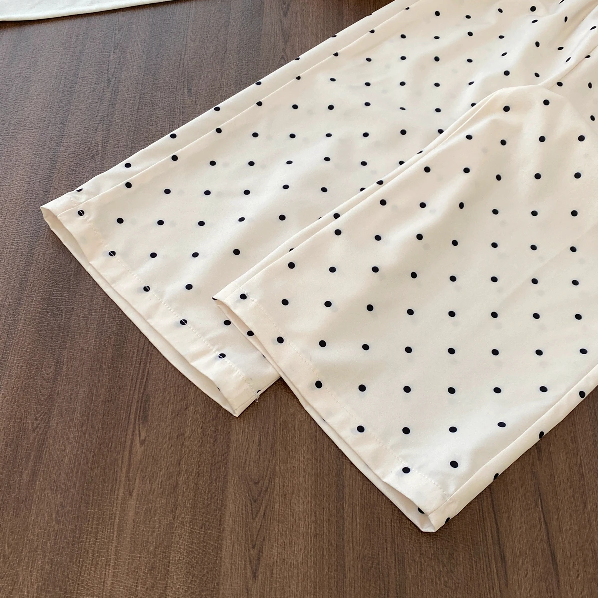 Sommer-Kinderanzug Neue Mode Ärmellose Polo-Spitzenweste Weite Hose 2-teiliges Set Koreanische Kinderkleidung – Detail 7