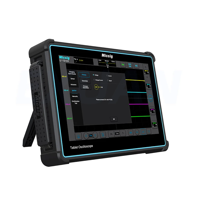 Micsig ATO2002 Automotive Diagnostic Oscilloscope Flat Panel Touch Oscilloscope Diagnostic Automotive Computer Ver Maintenance