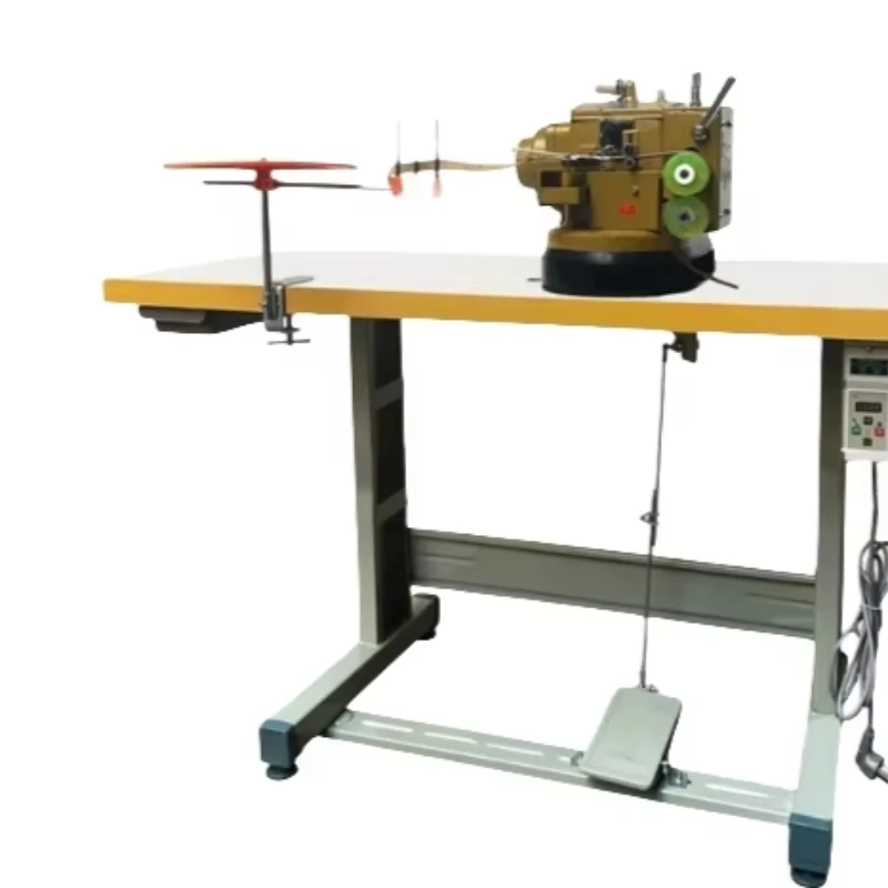 

Single Needle Automatic Fur Rope Sewing Machine Multipurpose Leather Production Machinery for Data Cable Fur Rope Drawing