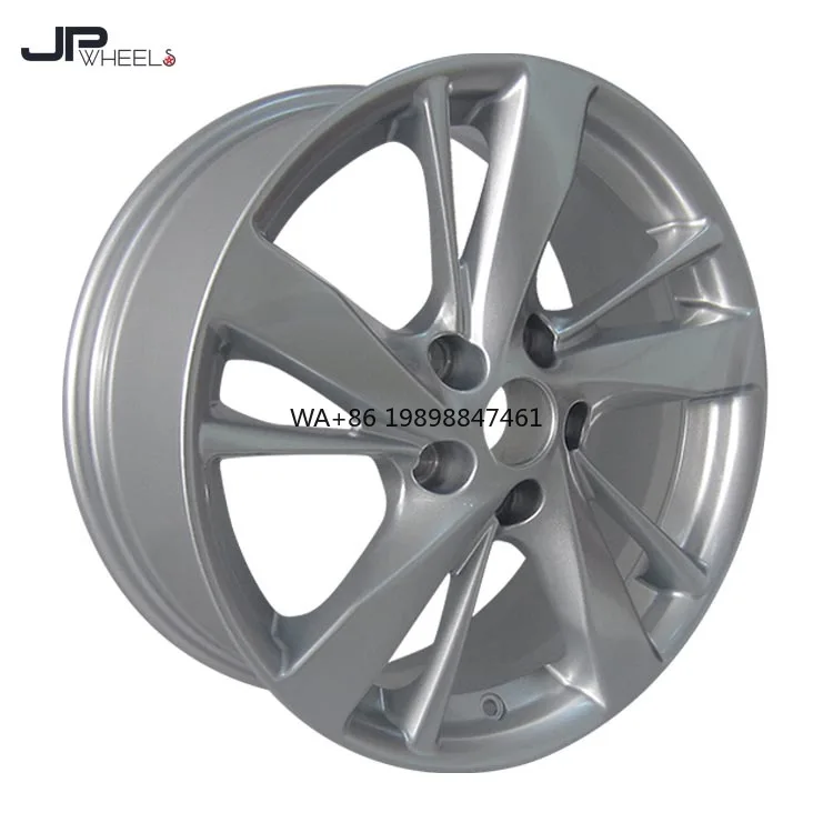 

New Chinese Silver Aluminum Alloy 5x114.3 Casting Wheels 17/16 Inch 40mm ET Car Wheels for #07001