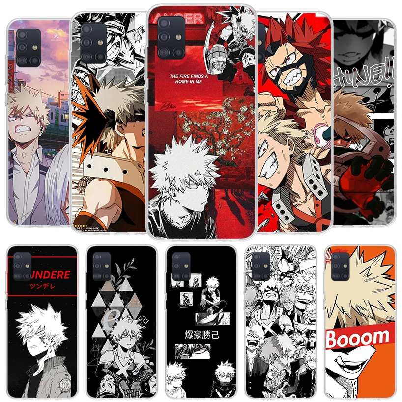 My Hero Bakugou Katsuki Cover Phone Case For Samsung A51 A41 A31 A21S A71 A50S A40 A30S A20E A10S A6 A7 A8 A9 Plus Soft Fundas