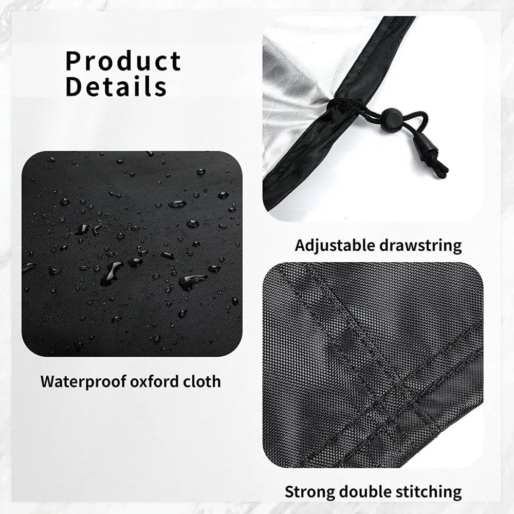 Elliptical Trainer Waterproof Oxford Cloth Cover Dustproof Shield Case For Cardio Workout Exercise Equipment Protection