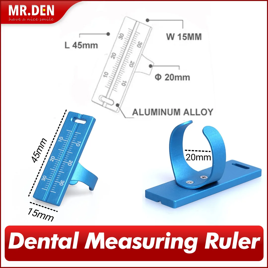 

Цветная Стоматологическая измерительная линейка из алюминиевого сплава, кольцевая линейка для стоматологии, инструмент для измерения корневого канала, стоматологические инструменты