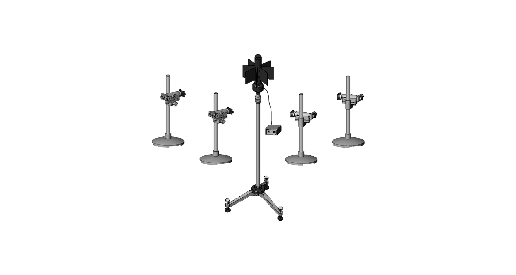 

Basic Physics Experiment Apparatus Single Slit Diffractometer Experimental Instrument