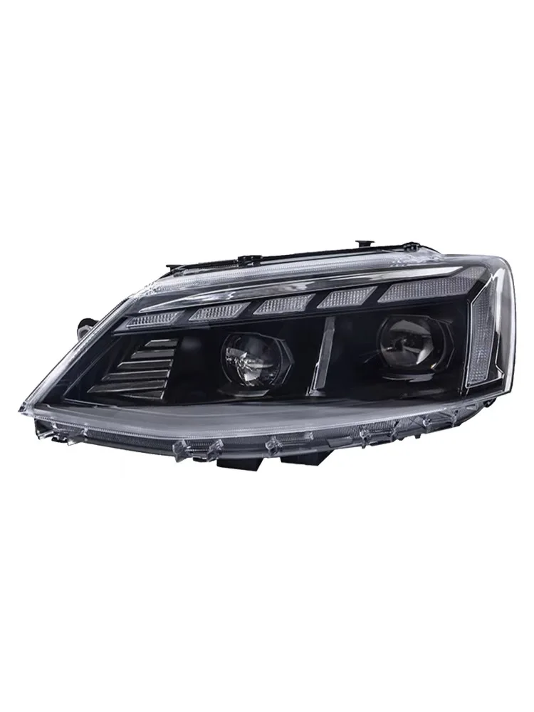 Archaic Car Front Lamp DRL Headlight With Sequantial Turning Signal for VW Jetta 2011-2019 MK6 LED Projector Lens