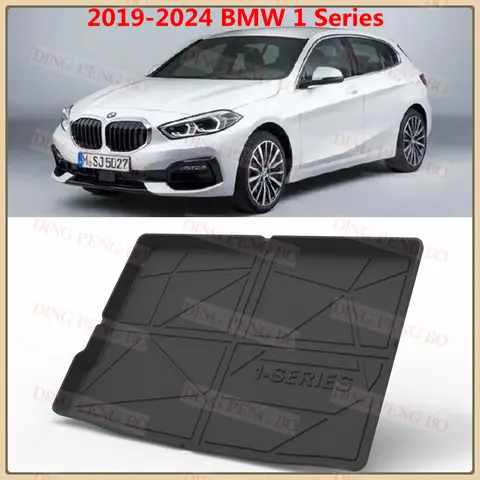 BMW 1 시리즈 F20 F40 트렁크 매트 맞춤형 자동차 리어 트렁크 수납 매트 카고 트레이 매트 F20 118i M135 트렁크 방수 패드