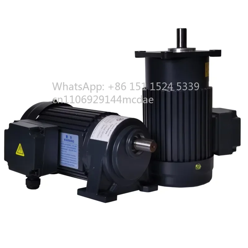 2026 new 2200W 220v 380V 415V 3-phase 1hp gear motor with brake