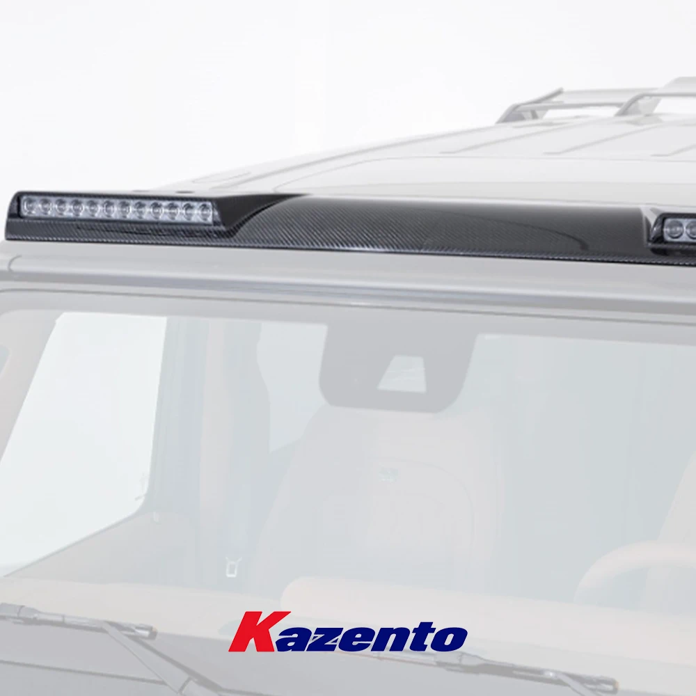 For Mercedes Benz G63 W464 AMG G500 Brabs Dry Carbon Fiber Roof LED Light Bar